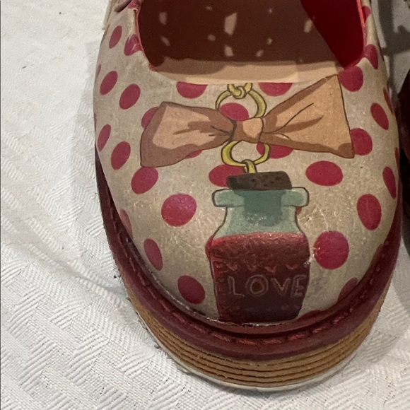 Dogo Polka Dot Lace-Up Women's Shoes - Picture 4 of 9